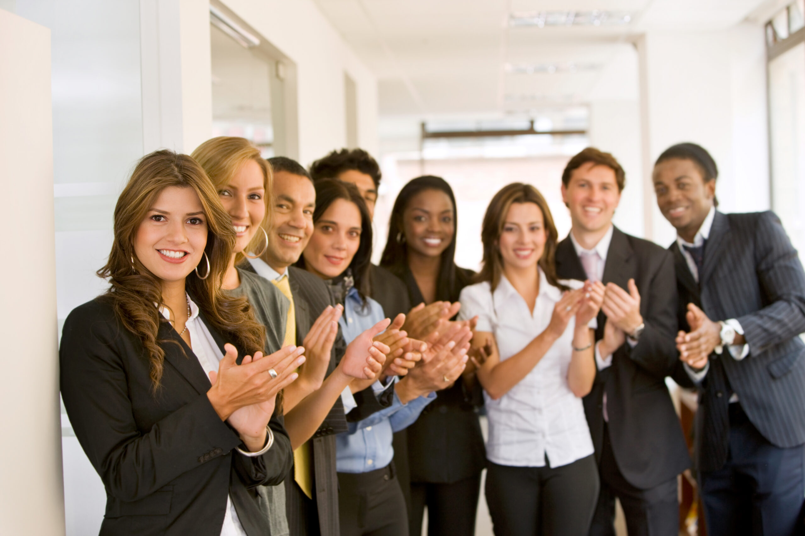Business Team Smiling
