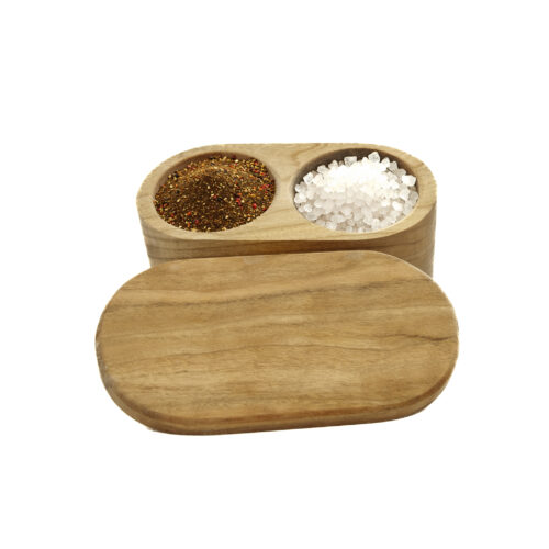 Canadian Cherry Wood SaltSpice Cellar 3
