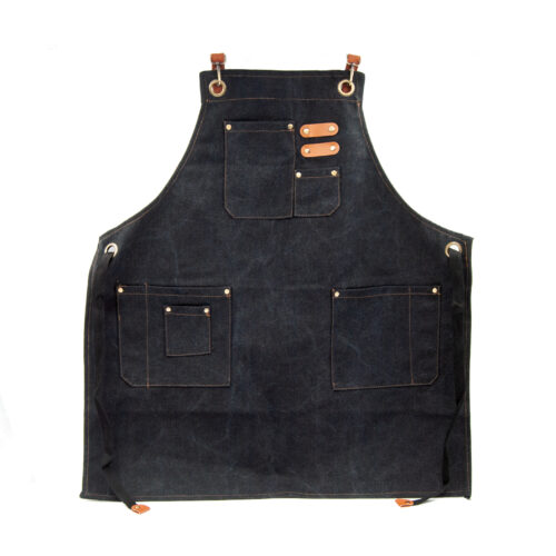 Canvas Apron With Detachable Name Patch