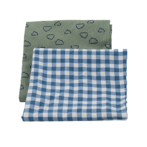 Flannel Receiving Blanket – 2pk